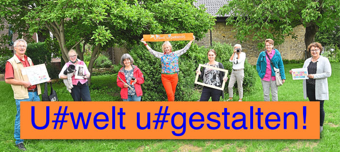 Foto Kunstprojekt Umwelt umgestalten