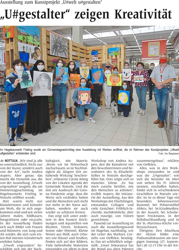 Artikel Umgestalter zeigen Kreativität